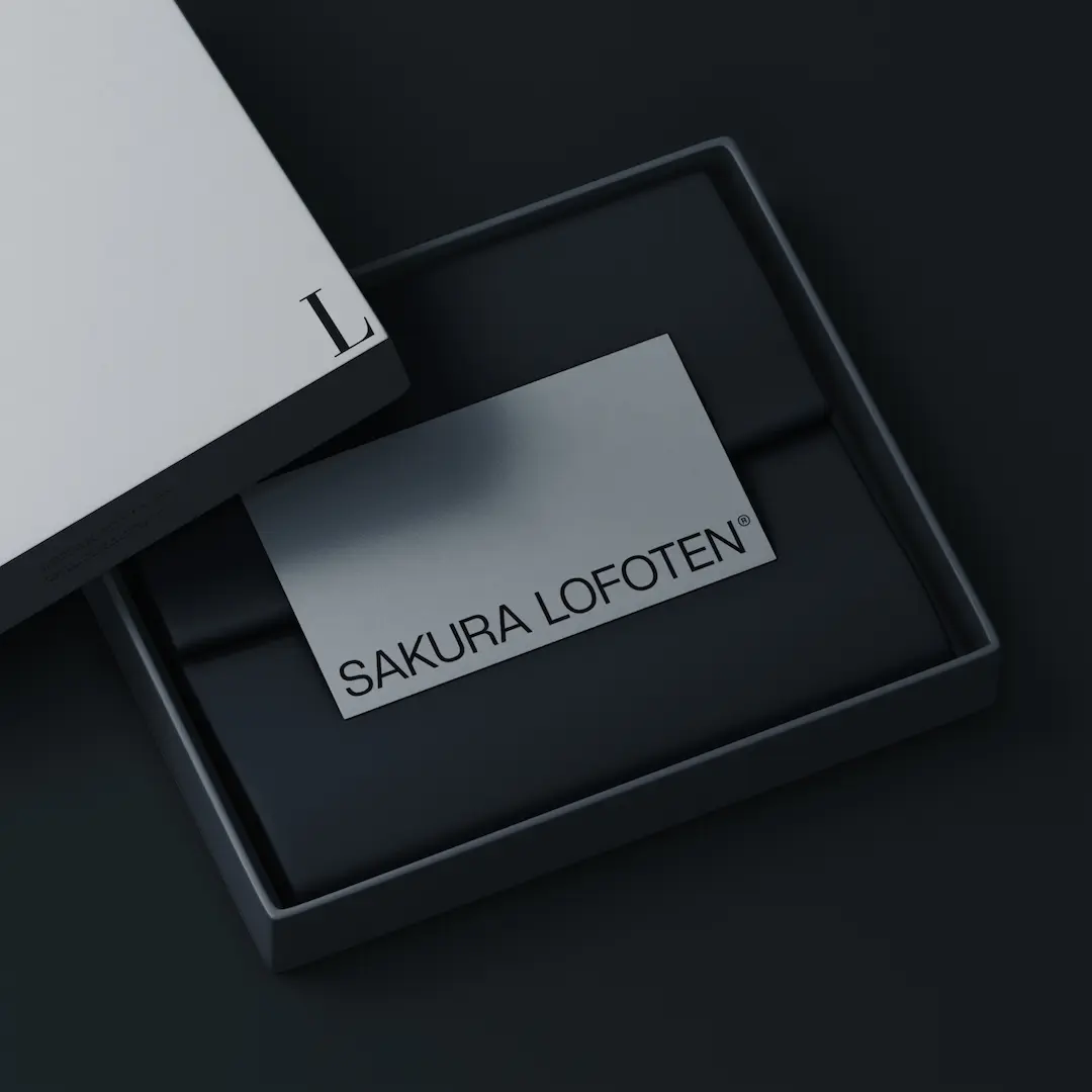 Sakura Lofoten Business Card