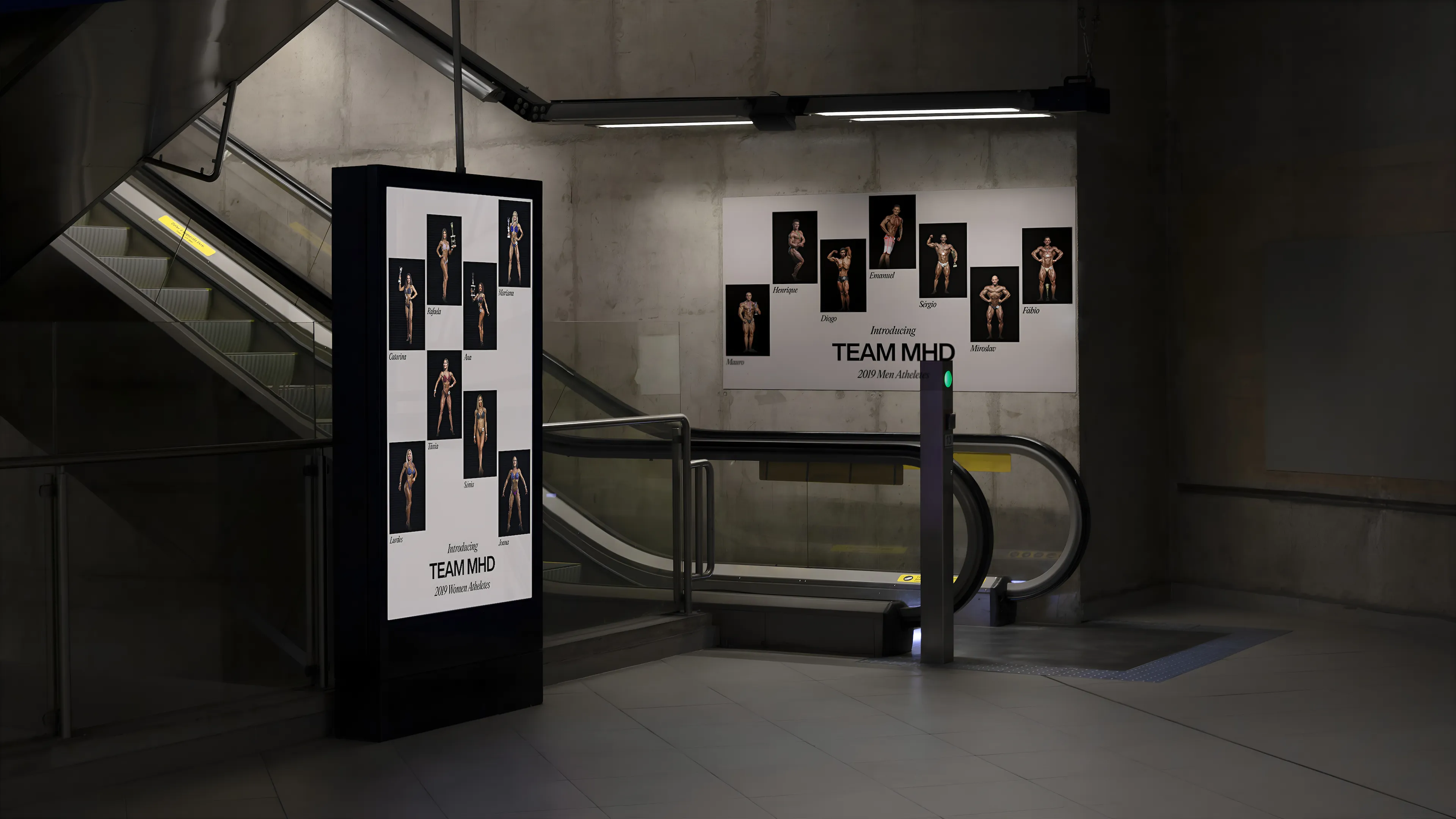 Team MHD Subway Posters